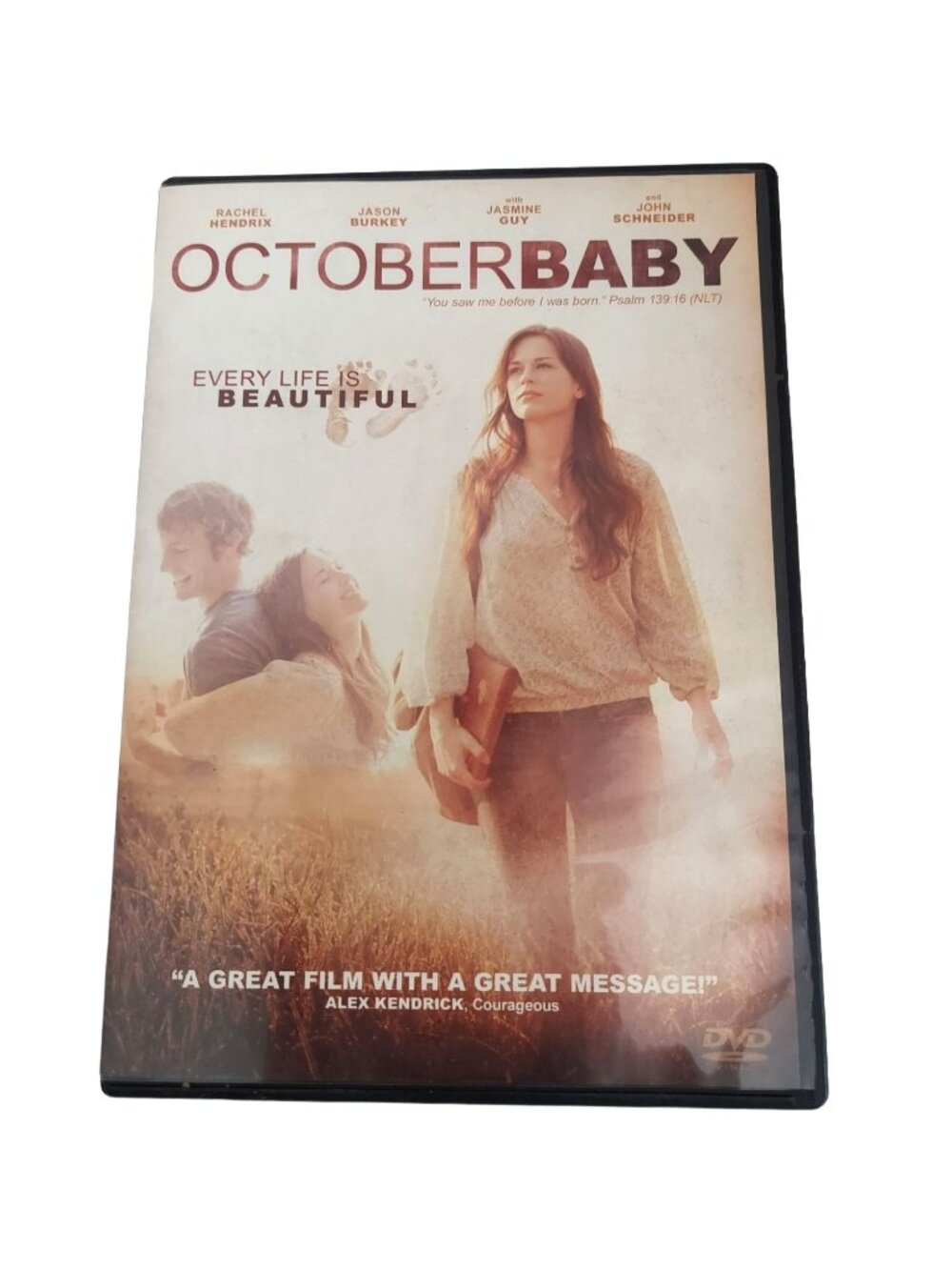 October Baby: Every Life is Beautiful ~ DVD 2012 ~ Rachel Hendrix; Jason Burkey